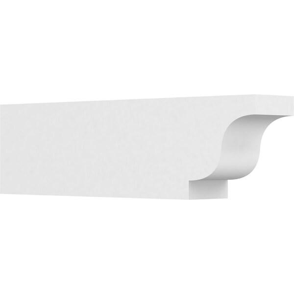 Ekena Millwork Standard Newport Architectural Grade PVC Rafter Tail, 6"W X 10"H X 36"L RFTP06X10X36NEW - main